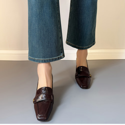 ローファー  柔らかい フォーマル シューズ 靴 オフィス ビジネス 仕事 通勤 パーティー 結婚式 二次会 21.5 4枚目の画像