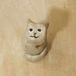 まねき猫 陶製 置物 一点物 ミニサイズまねき猫 置物 陶器 1個