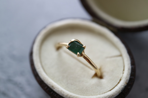 Emerald K18リング(20R-13) 指輪・リング BORON 通販 19195656｜Creema