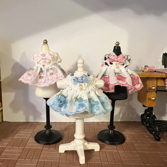 E39 BJD ドール衣装 4分 ワンピース ハンドメイド