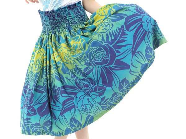 パウスカート 細見えパウスカート　フラダンス　太って見えないパウスカート　p00727　受注生産および即納