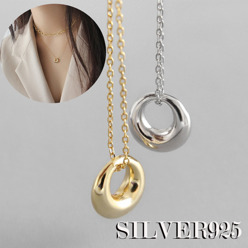 SILVER925-2 ネックレス シルバ−925 調整可能 巾着付 ジュエリー 