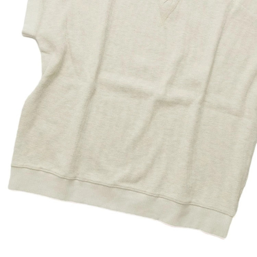 (20%OFF SALE) ヴァンブラン vent blanc (2025SS 春夏) ワッフルコンビネーションプルオーバー VC252731 ⭐20％OFF⭐ワッフルコンビネーションプルオーバー VC252731