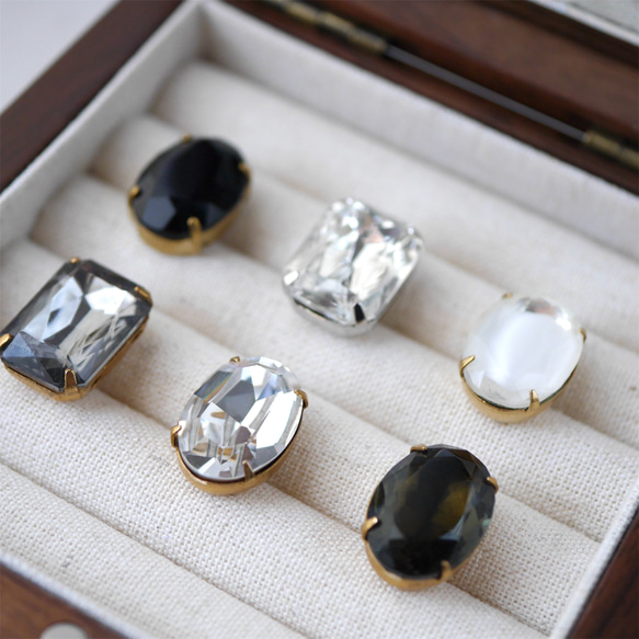 ヴィンテージビジューのブローチ vb-b03 4枚目の画像