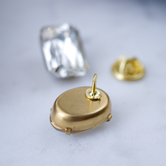 ヴィンテージビジューのブローチ vb-b03 13枚目の画像