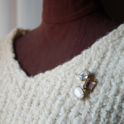 ヴィンテージビジューのブローチ vb-b03 14枚目の画像