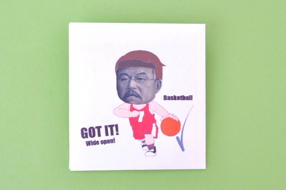 部活動オールスターズ！ポチ袋(5枚セット/千円札用) 3枚目の画像