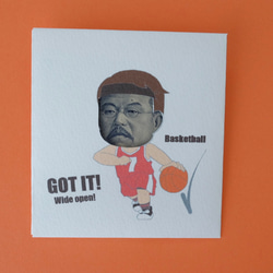 バスケ部だぜ！ポチ袋(3枚セット/千円札用) 2枚目の画像