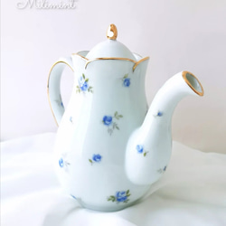 【受注制作】アンティークローズ ティーポット(茶こし無し)　薔薇　 4枚目の画像