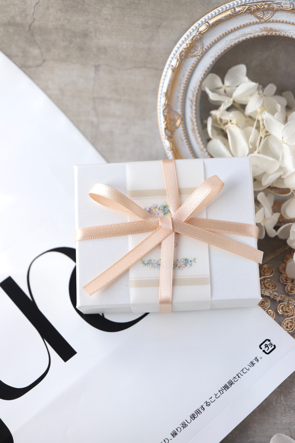 《セット割》紫陽花しゃらりん*ピアス／イヤリング＋ネックレス 10枚目の画像