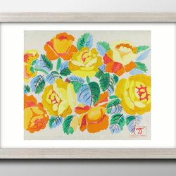 オアフの休日」アクリル画 原画 風景画 額縁付 SMサイズ 絵画 Oni 通販