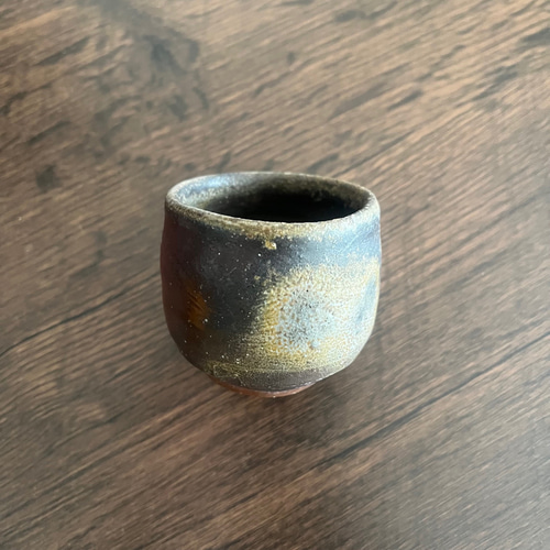 備前 酒呑 高原邦彦作 ＜修理済み＞ 茶碗・めし碗 antique art nozomi