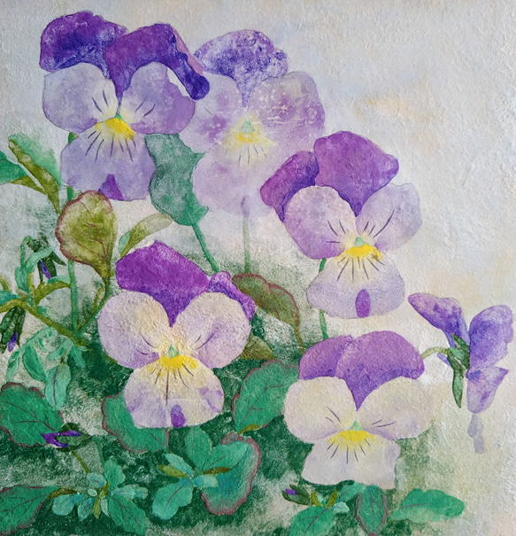 絵画★原画『花びら（Flower Petal）』（2022年6月13日） 蜷川実花 | やはりここが好きすぎる。 たくさんの花が重なり合っ