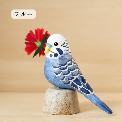 tama♡3月限定特価♡カーネーション　セキセイインコ　フラワーリース tama♡3月限定特価♡カーネーション セキセイインコ フラワー