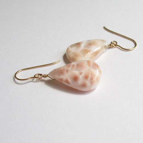 トムソナイト・ピンクラリマー *** (14Kgf・Silver)ピアス／イヤリング