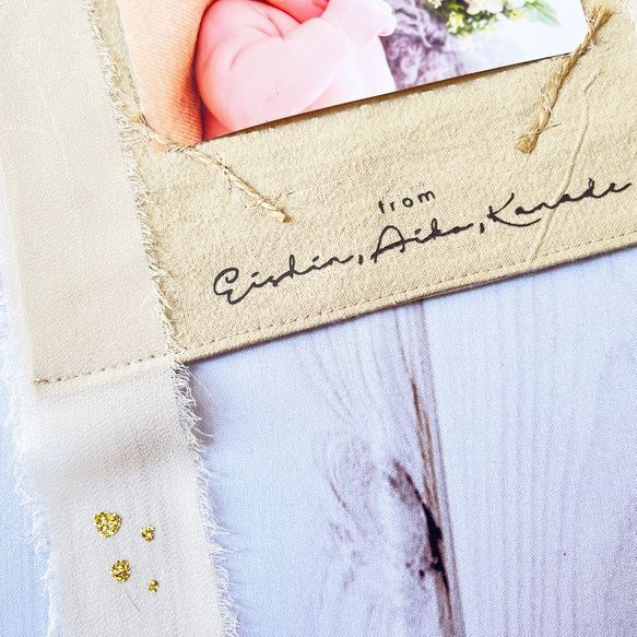 母の日フォトフレームタペストリーwithカーネーション 似顔絵・お名前・メッセージが入れられる♡ 7枚目の画像