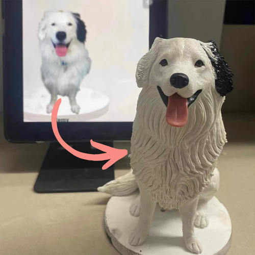 ペットフィギュア】写真からペットフィギュア ꎺ オーダーメイド