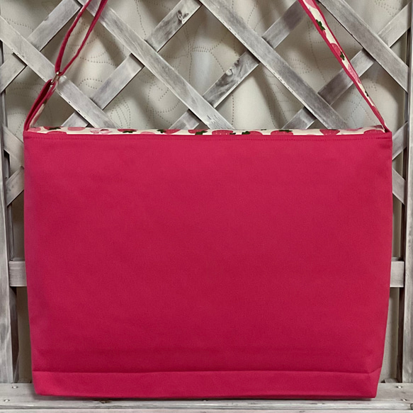 ショルダーバッグ、図書袋、絵本袋　　#2220 2枚目の画像