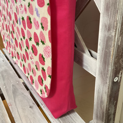 ショルダーバッグ、図書袋、絵本袋　　#2220 3枚目の画像