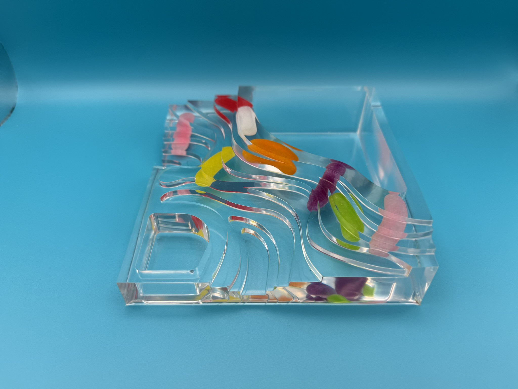 刻STOCKグレードNo.006 刻craft レジンアートトレー　 Mサイズ