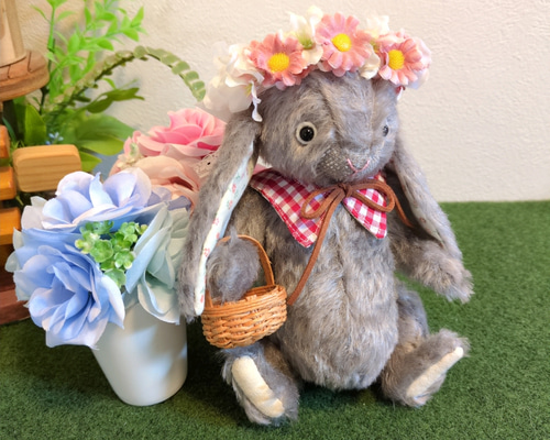 お花キャンディ♡たれ耳うさぎちゃん お花キャンディ♡たれ耳うさぎ