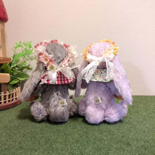 うさぎ アートドール テディベア モヘア 0afd0042aa558c5f32bb8c445caa4f