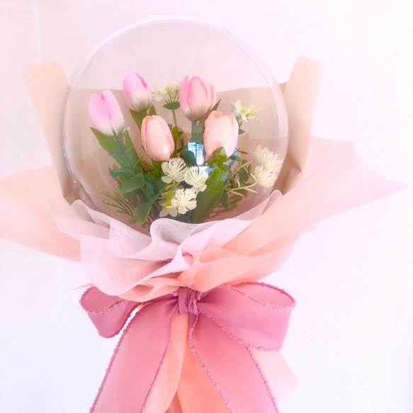 韓国バルーンフラワーブーケ♡母の日フラワーバルーン♡母の日