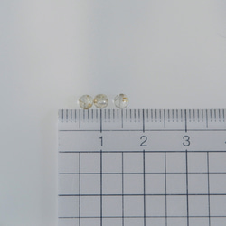 ルチルクォーツAA++ 3.5mm ラウンドビーズ 15粒 4枚目の画像
