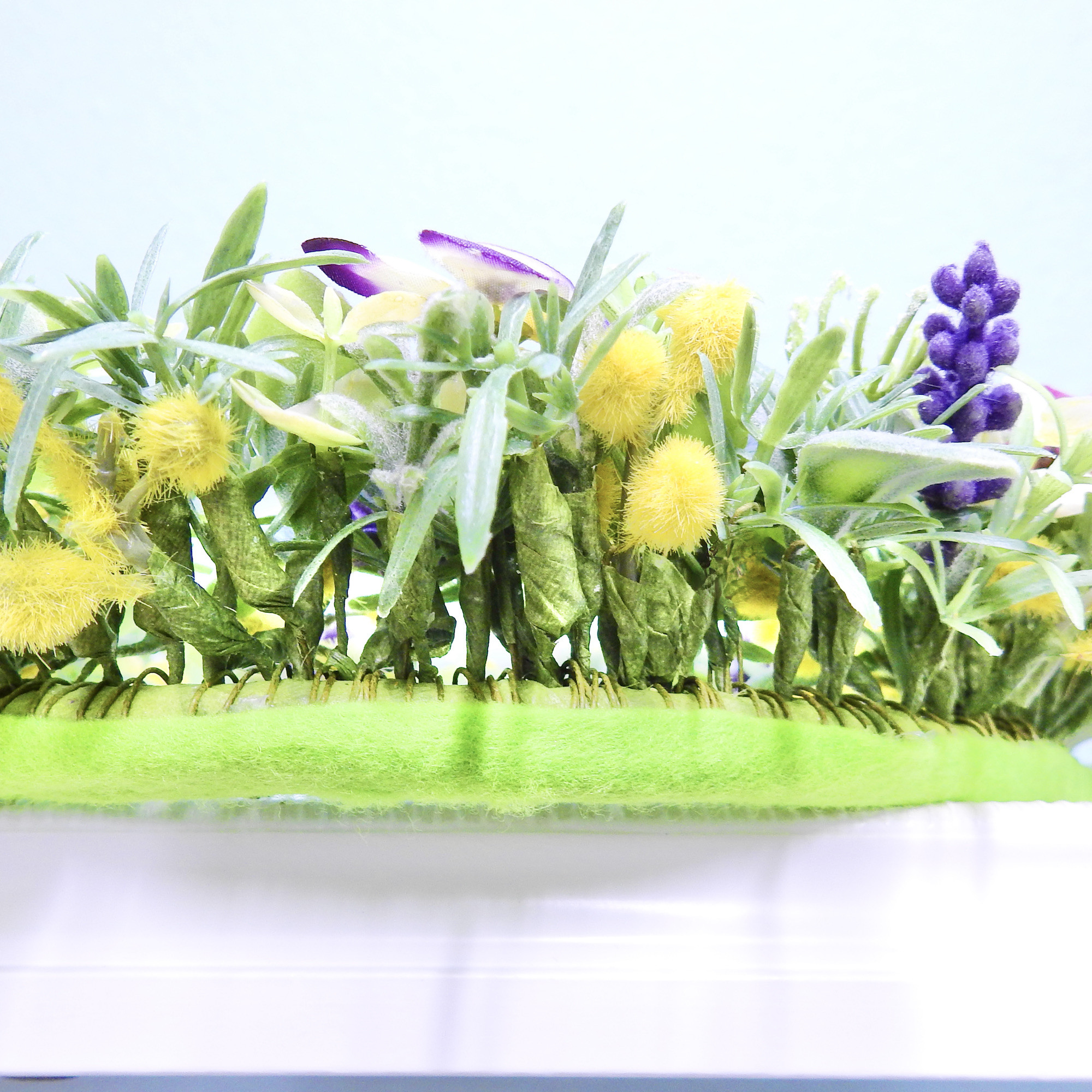 ＊ネコリース ニャンコリース(ひまわり)＊抗ウイルス光触媒加工付き