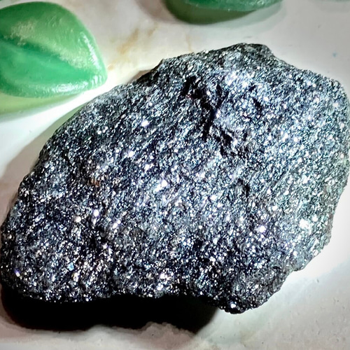 鏡鉄鉱 スペキュライト ヘマタイト 原石 ラフストーン その他置物 東洋