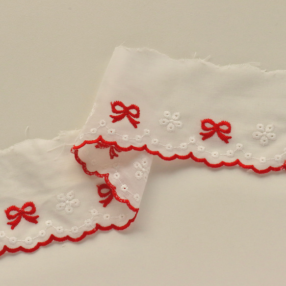 ami ホワイトシャツ 赤いリボン刺繍 03_010-750.jpg