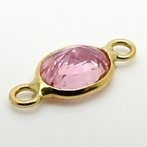 T-273-P マルチサファイアフクリン ピンク 3.5×8mm【1個】