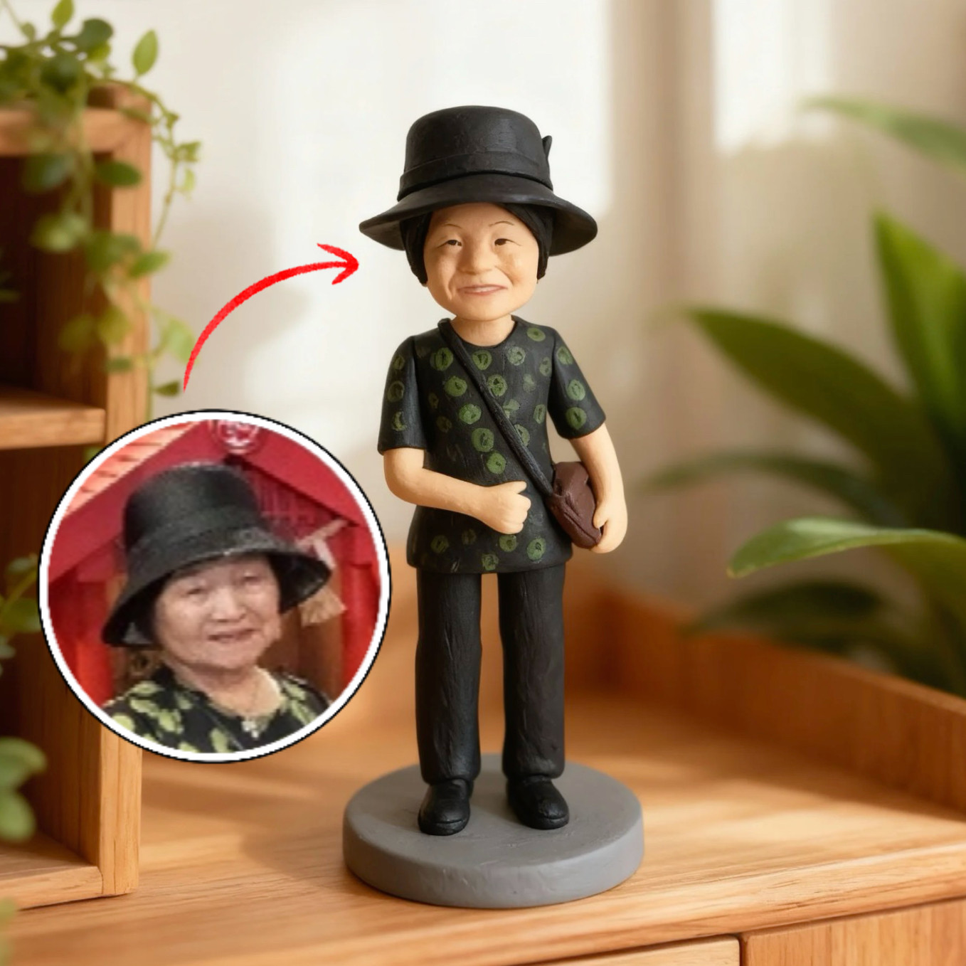 【オーダーメイド】お写真からの 全身オリジナルフィギュア かわいいフィギュア 人形 粘土 記念品 還暦祝い