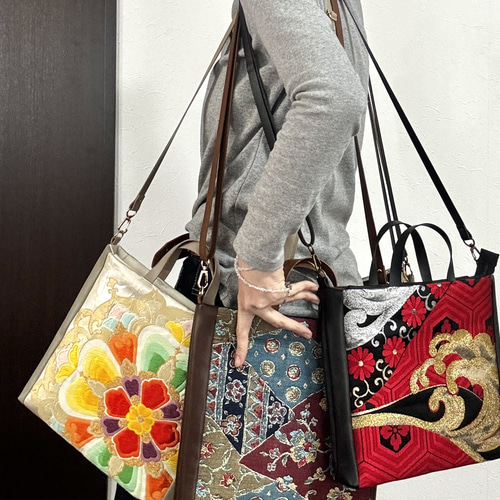 送料無料 ショルダーバッグ 2way 上品 大人 贈り物 手提げ 着物