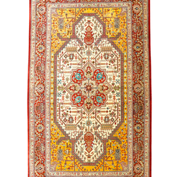 Redrips 120×40cm ペルシャ絨毯 手織りギャッベ アマレ 79×52cm 【ペルシャ絨毯 手織りギャッベ】アマレ族ギャッベ