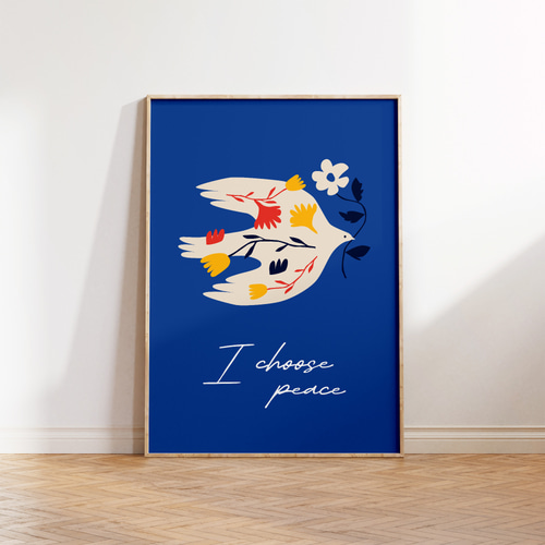 アートポスター クラウス・シュテーク 平和 鳩 ポスター Peace Dove ポスター 平和アートポスター | Poster Store JP