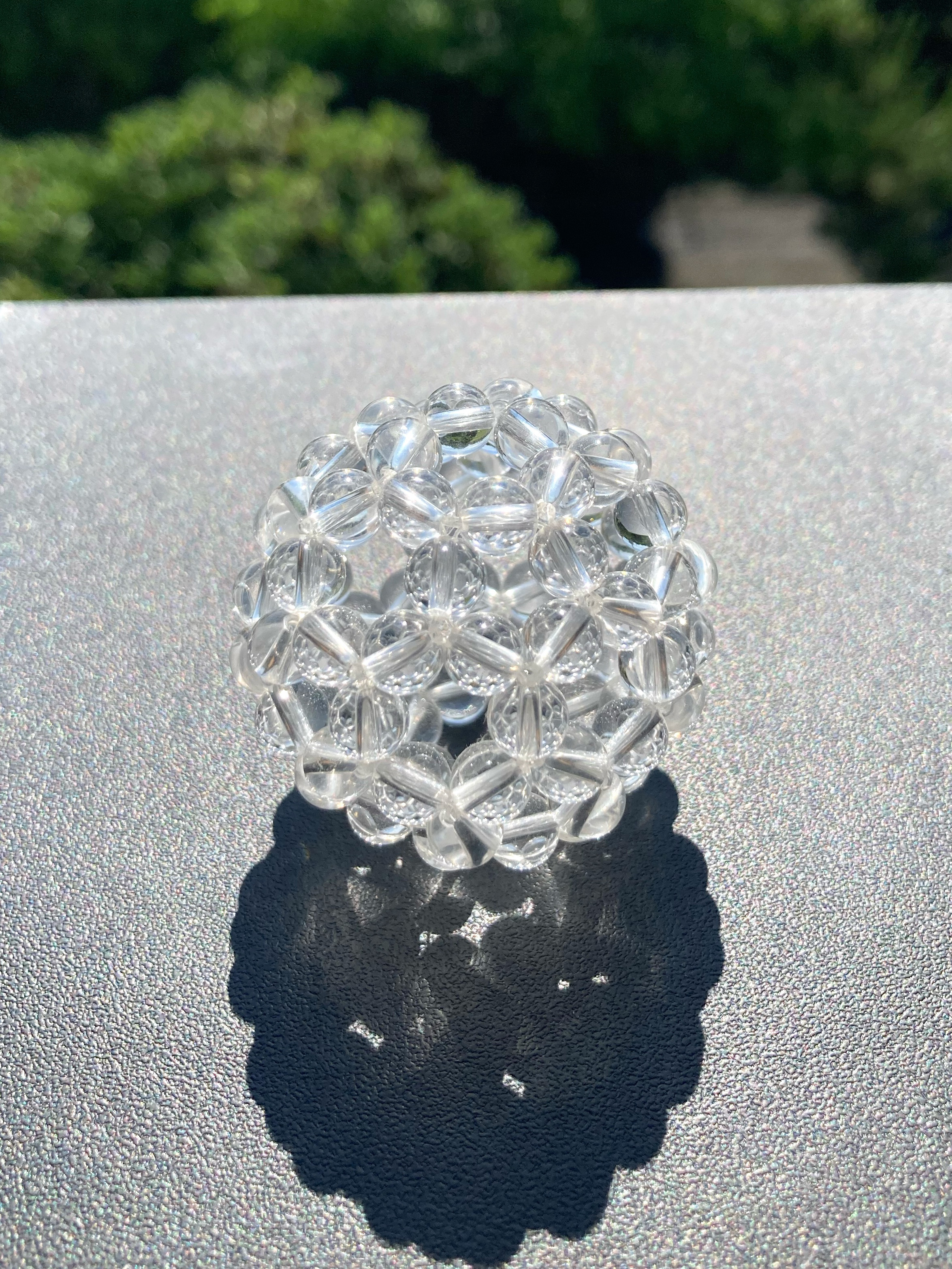 神聖幾何学フラーレン 水晶AAA(6mm) その他置物 SALLY's TABLE 通販