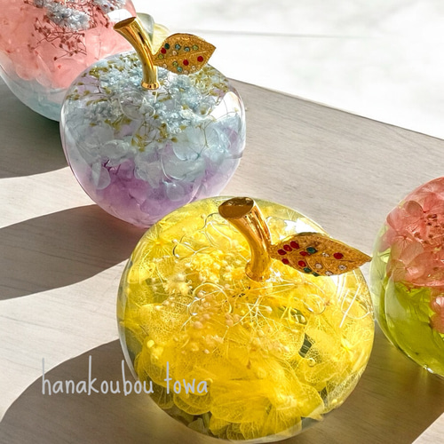 再販開始！》【大切な人へ…自分へのご褒美に…】ガラスのリンゴ〜ライフ