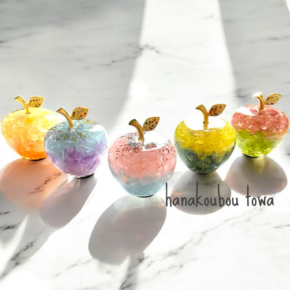 《予約のみ受付》【大切な人へ…自分へのご褒美に…】ガラスのリンゴ〜ライフスタイルに合わせて〜 12枚目の画像