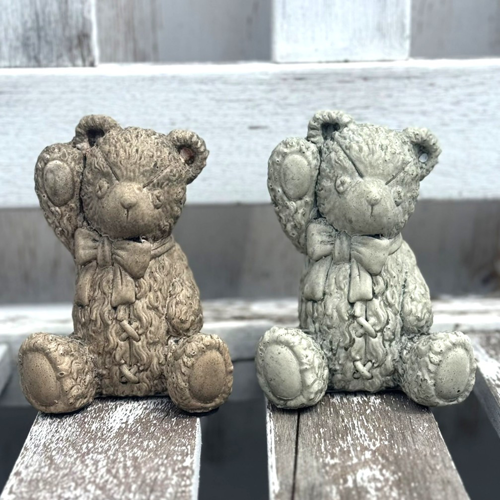 クマ　熊　テディベア　オブジェ　置物　インテリア　工芸品　美術品　A3277 クマ 熊 テディベア オブジェ 置物 インテリア 工芸品 美術品 A3277