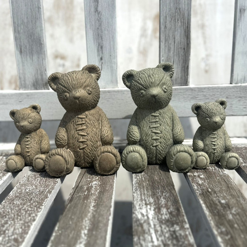 くま熊木彫オブジェ置物インテリア工芸品美術品A1034