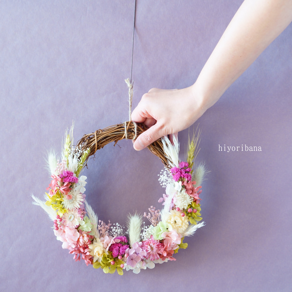 箱庭リース(Spring blossom) 5枚目の画像