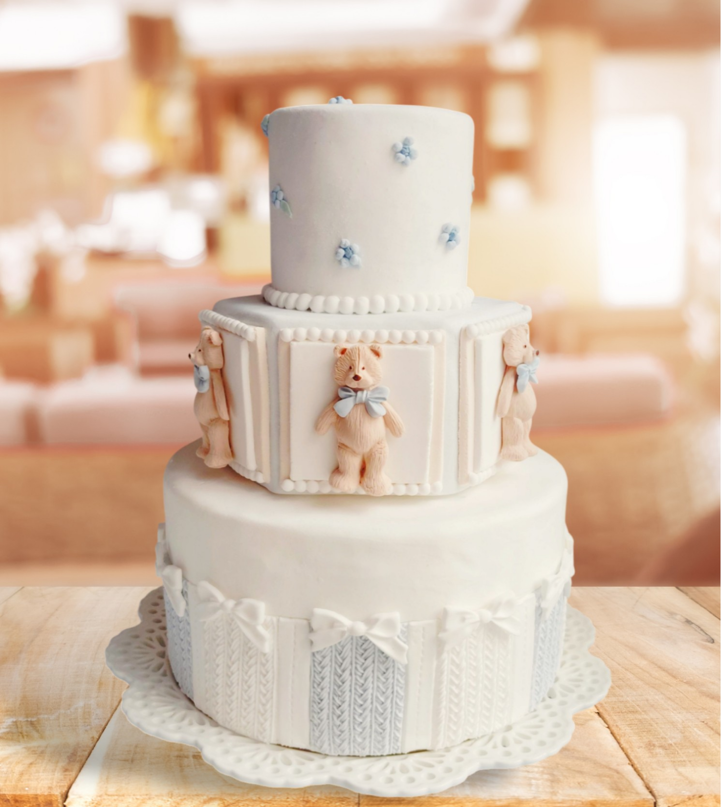 くまさんケーキ