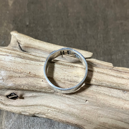 17号　フリーサイズ　フェザーリング　SV950　インディアンジュエリー imgrc0078425015.jpg