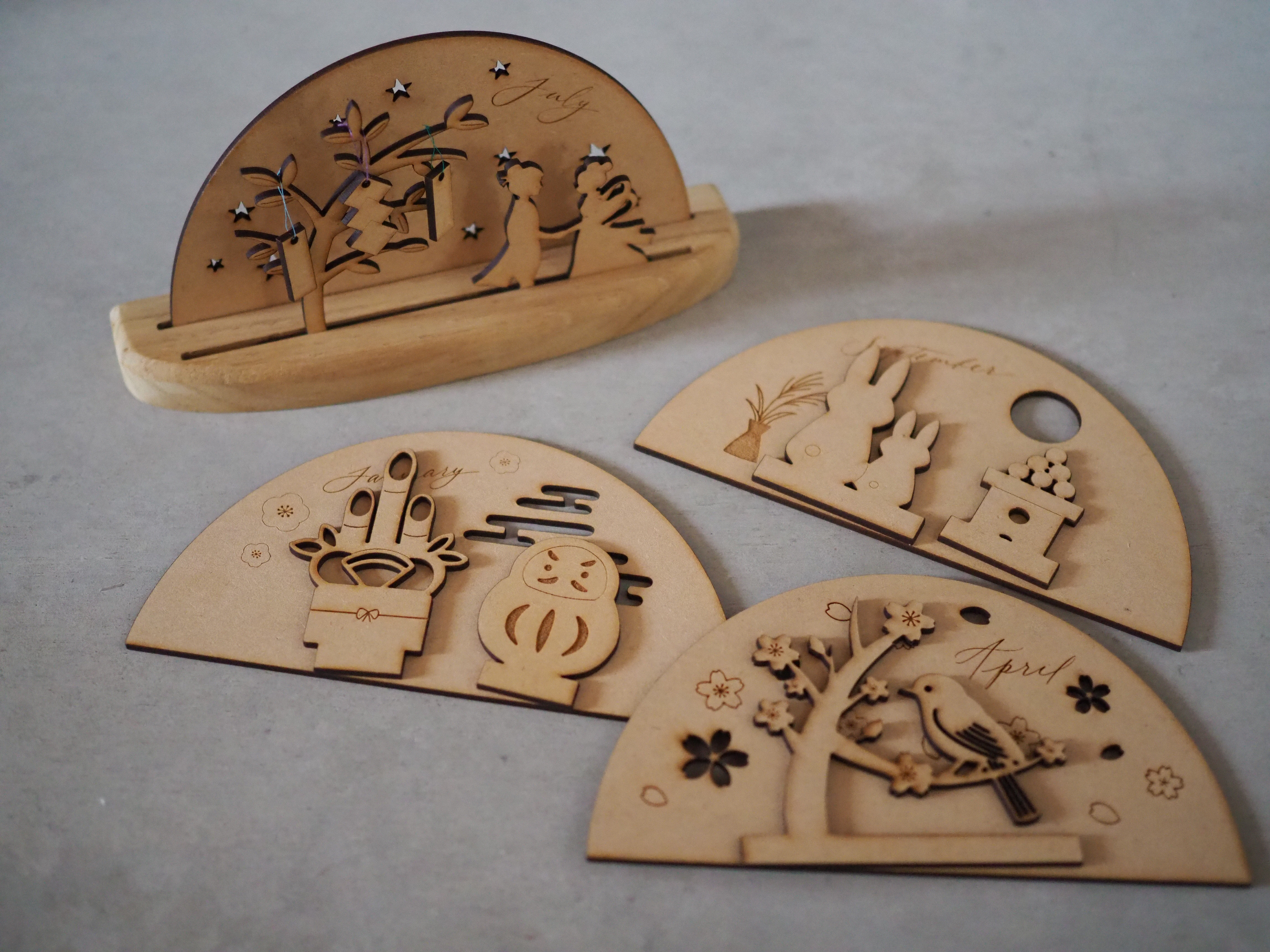 マンスリーオブジェ 12ヶ月セット