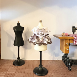 リバティ マルヴェルンメドゥドレスワイン 女の子サイズ シルバニア ハンドメイド マルシェにお持ちする商品の一部です𓅫⸒⸒ シルバニア