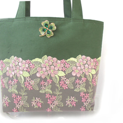 【すみれ組集まれ～！】トートバッグ＆マスク 3枚目の画像