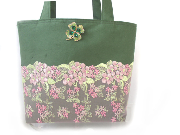 【すみれ組集まれ～！】トートバッグ＆マスク 3枚目の画像