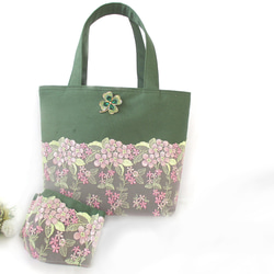 【すみれ組集まれ～！】トートバッグ＆マスク 1枚目の画像
