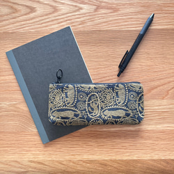 mina perhonen smile flower ミニ ポーチ ミナペルホネン の刺繍生地